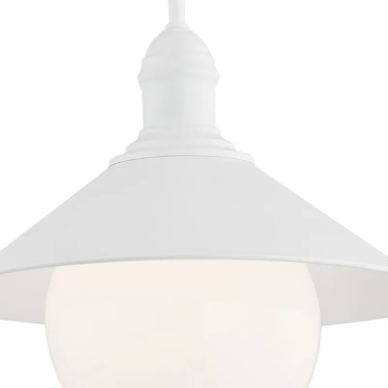 Aplica de perete exterior stil clasic ERBA BIS alba