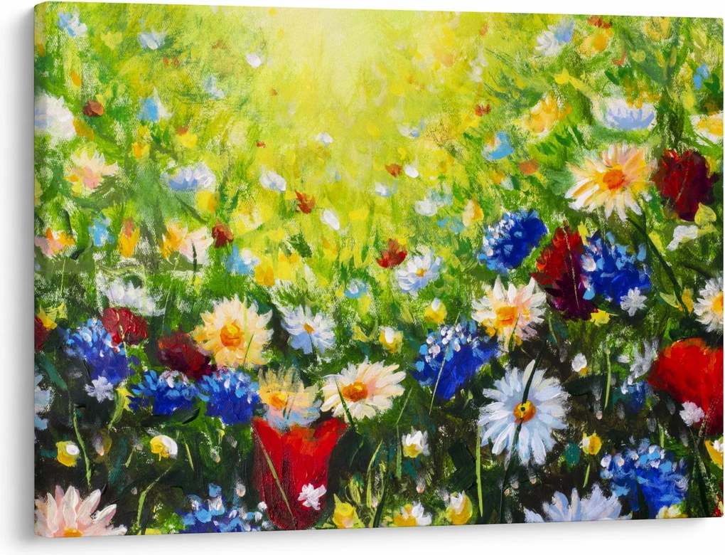 Tablou - Flori sălbatice (70x50 cm)
