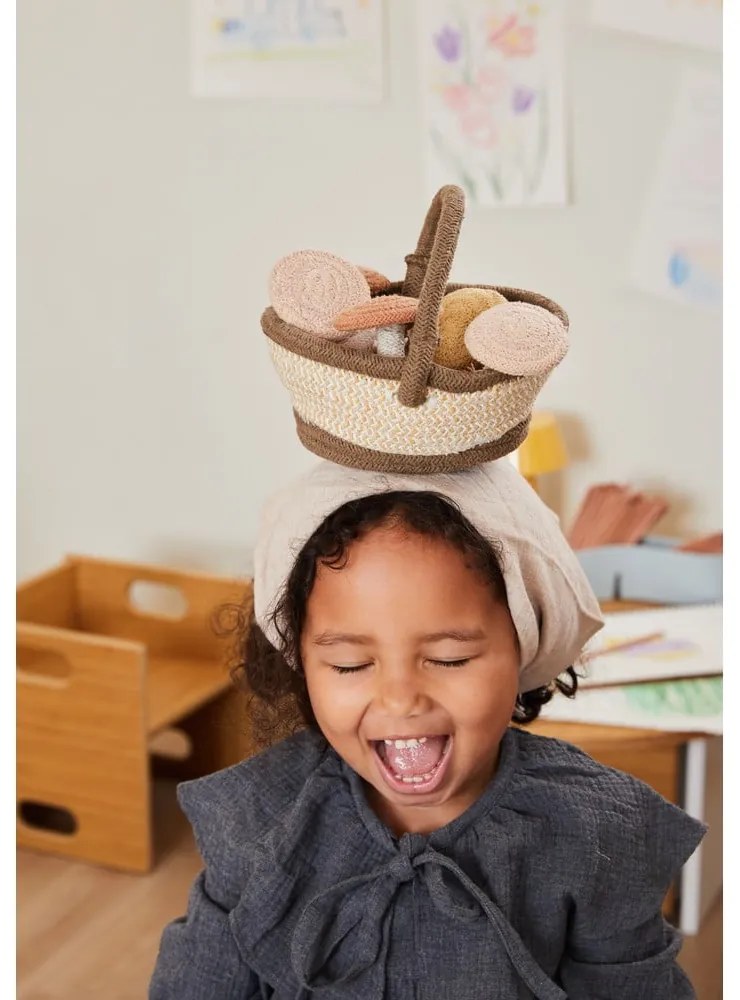 Covor de joacă pentru copii bej din bumbac 120x160 cm Mushroom Forest – Lorena Canals