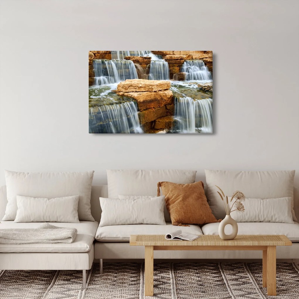 Tablou cu cascade (90x60 cm)