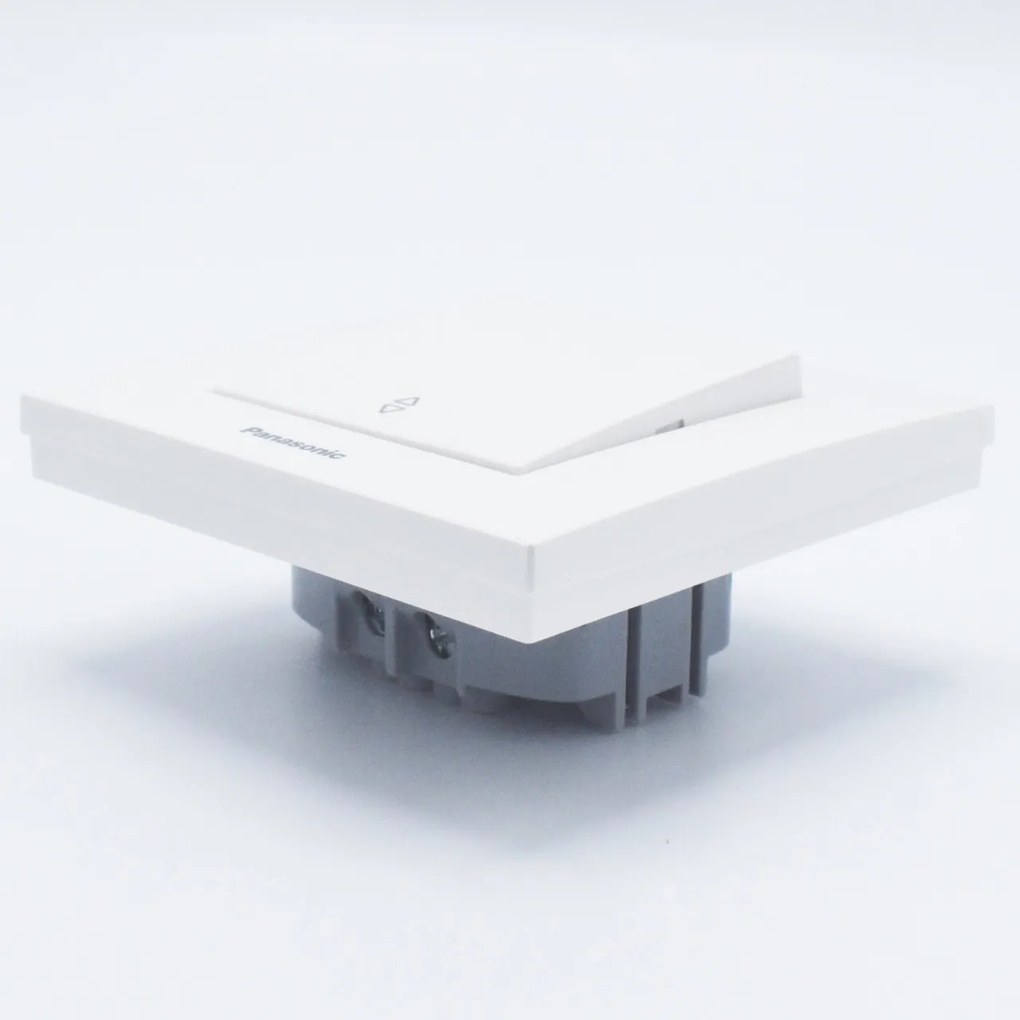 Intrerupator cap scara Karre Plus Panasonic, ST, alb