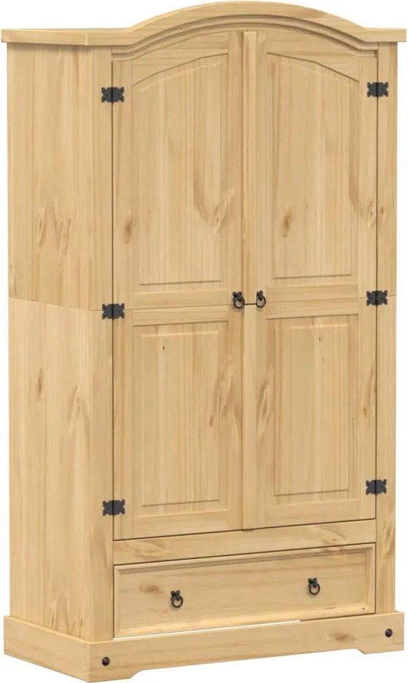 vidaXL Șifonier „Corona”, 102x52x186 cm, lemn masiv de pin