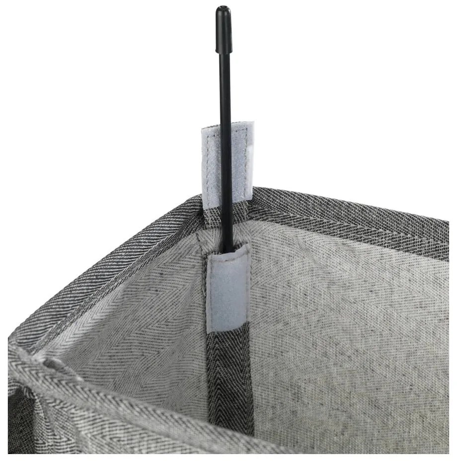 Coş de rufe Wenko Corno, 44,4 l, gri închis