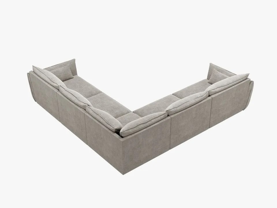 Coltar 7 locuri Kaelle chenille L286 cm