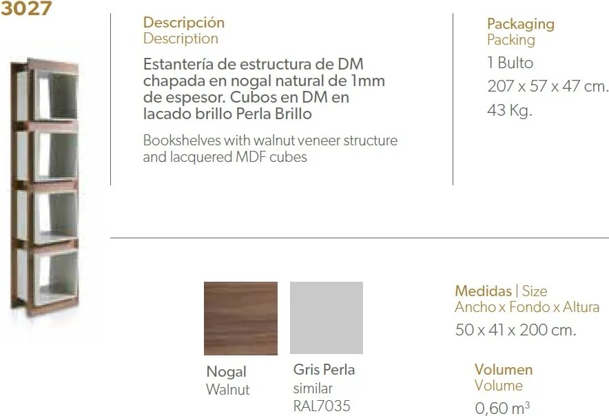 Raft modern design italian Book AC-829DP