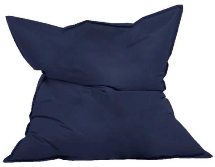 Fotoliu Puf Bean Bag Giant Cushion, 140x180 cm, Bleumarin