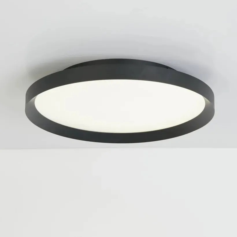 Plafoniera LED dimabila CCT 3000/4000K Prisma 35 negru