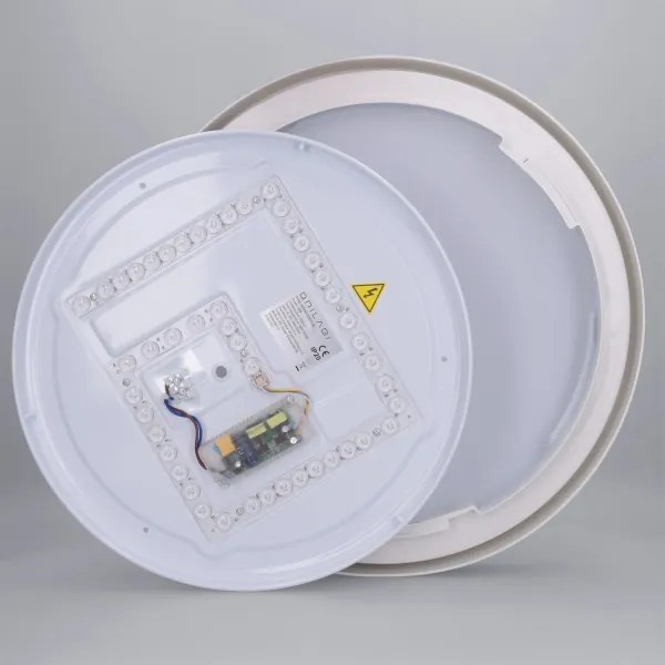Brilagi-LED Plafonieră LED dimabilă MATTEO, 48 W, 230 V, 3000-6500K, Ø 41 cm, turcoaz + telecomandă