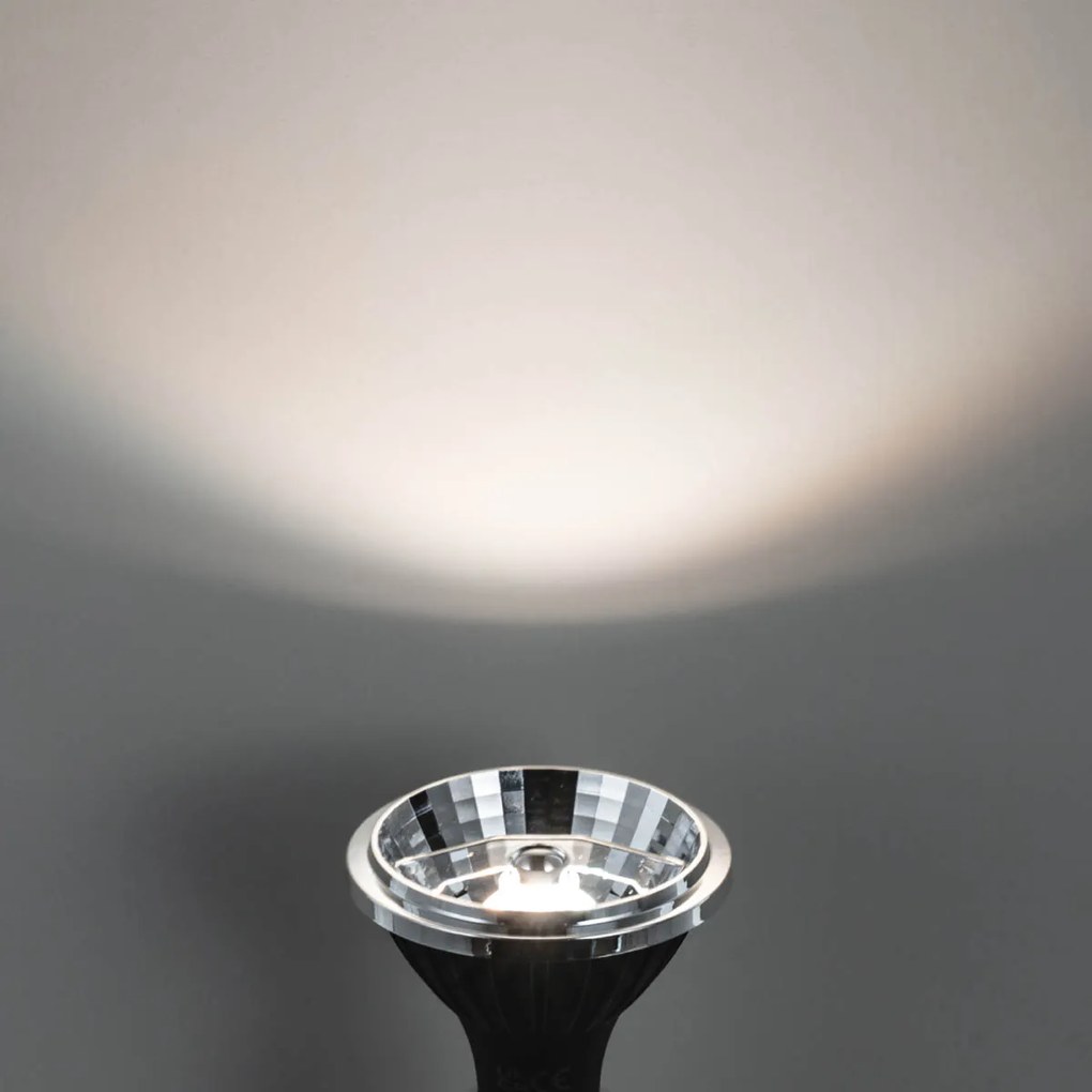 Lampă LED GU10 cu intensitate luminoasă reglabilă în 3 trepte în Kelvin, 70 mm, 6 W, 500 lm, 2200 - 3600K