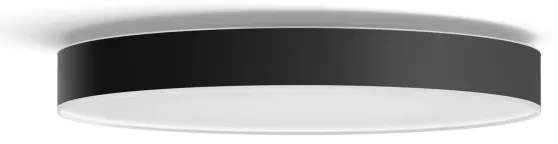 Philips Hue ENRAVE XL LED 48W 230V negru, plafonieră dimabilă + DO