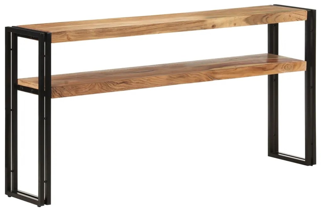 vidaXL Masă consolă, 150x30x75 cm, lemn masiv de acacia