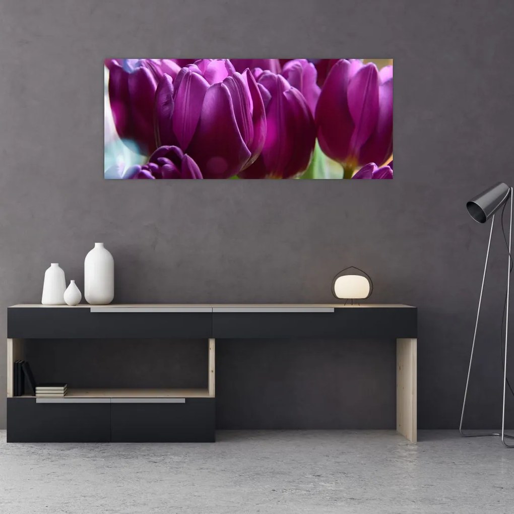 Tablou cu lalele (120x50 cm)