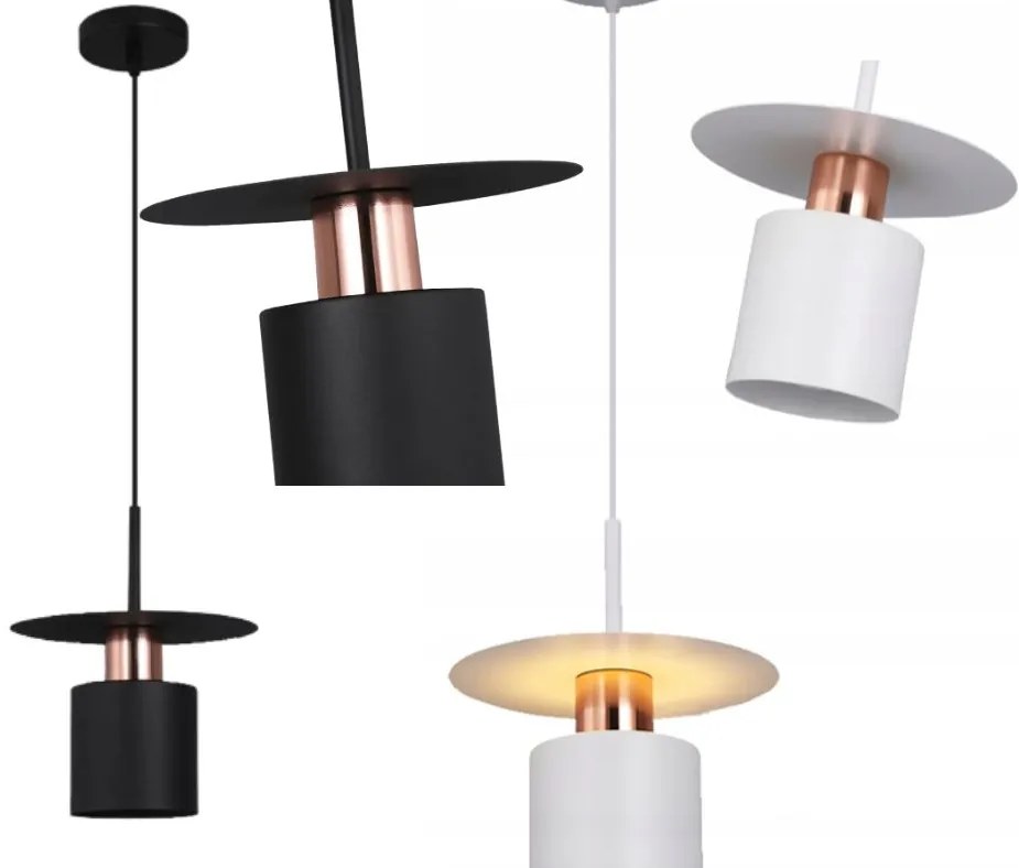 Lampă elegantă cu design modern Negru