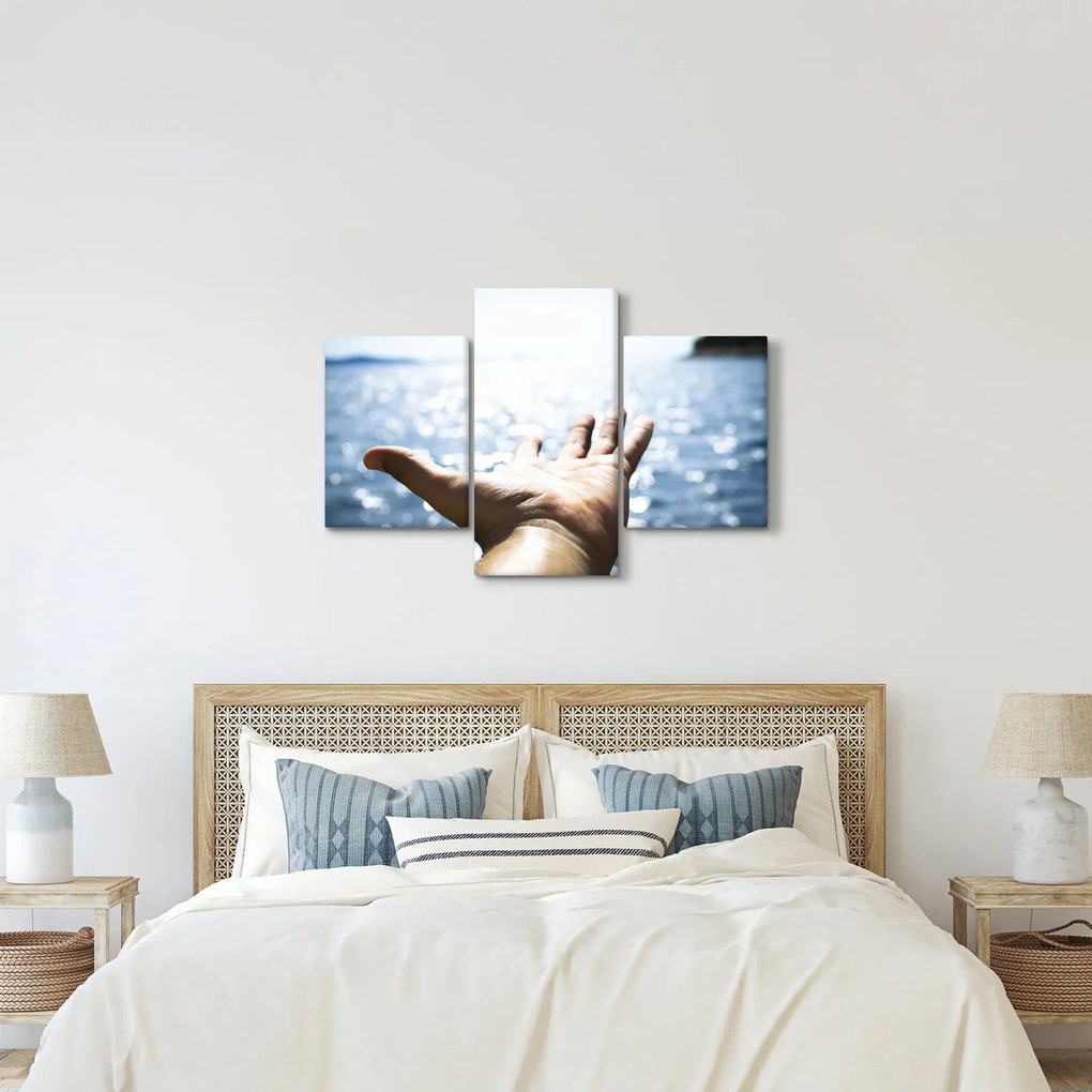 Tabloul cu palma deschisă (90x60 cm)