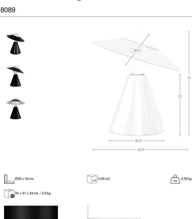 Lampa de masa moderna design LUX