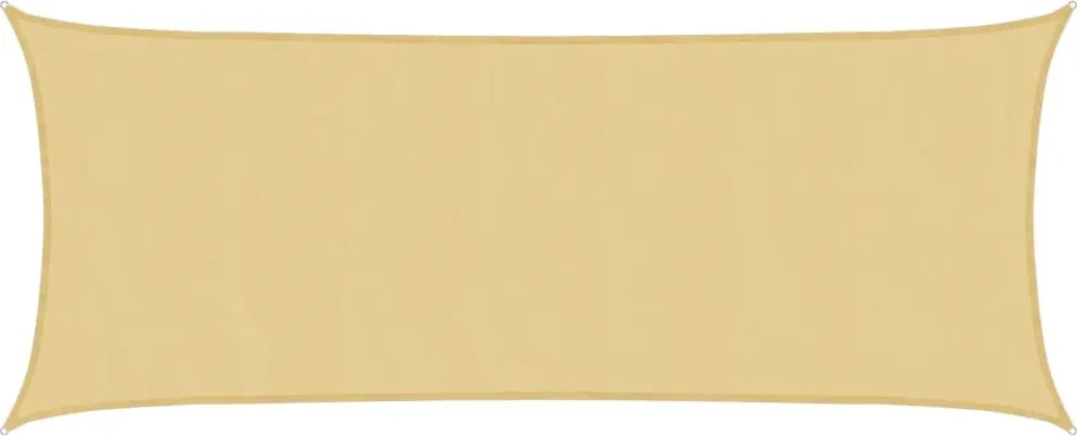 vidaXL Parasolar, nisipiu, 4,5x2 m, 100% poliester Oxford