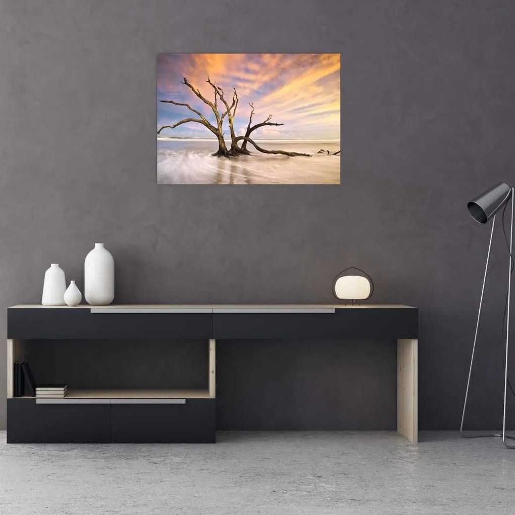 Tablou - Copacul în ocean (70x50 cm)
