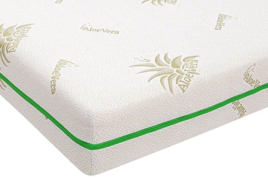 Pachet saltea Bedora Confort Relax Aloe Vera 180 x 200 cm + pilota + perne, spuma memory