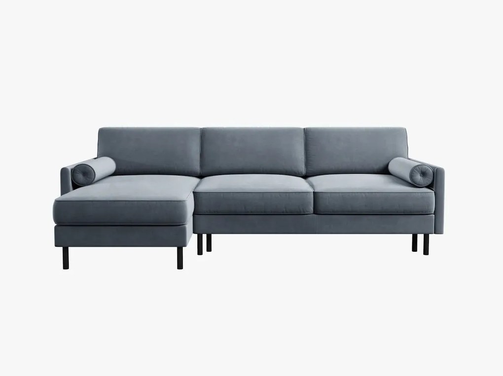 Coltar extensibil 5 locuri Scott catifea L212 cm