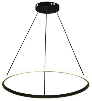 Lustră LED reglabilă pe cablu, 32W, 230V, 3000–6500K, Ø60 cm + telecomandă