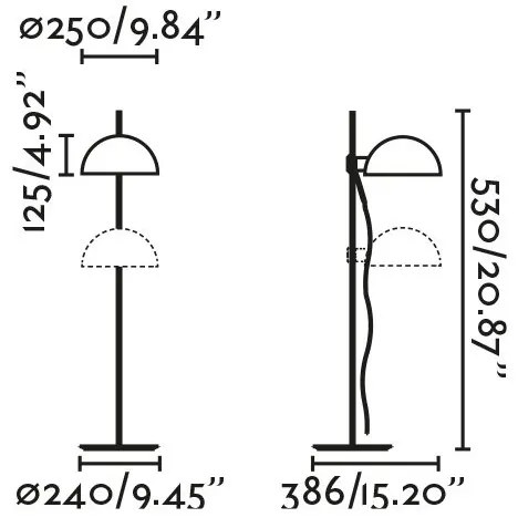 Veioza/Lampa de masa metal stil industrial DOMINICA negru/bej