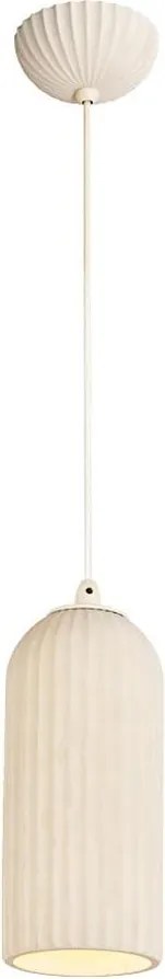 Lustră suspendată pe cablu LAVINA 1xE27/35W/230V crem