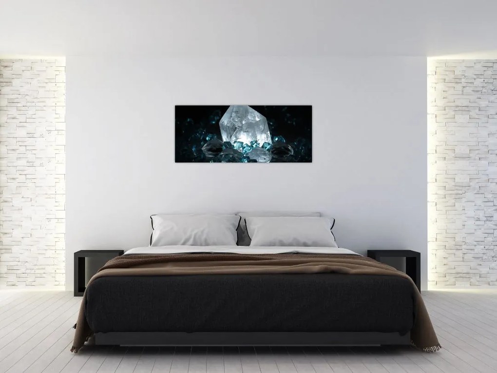 Tablou cu cristal (120x50 cm)