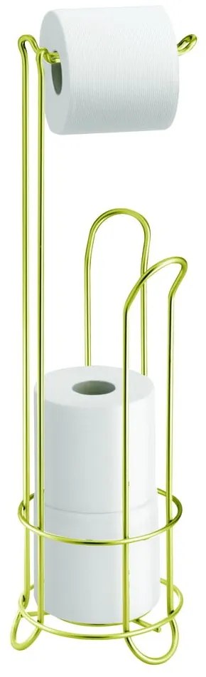 Suport pentru hârtie igienică auriu din oțel Classico – iDesign