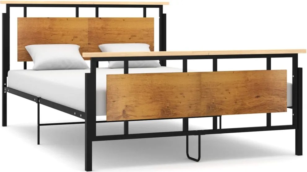 vidaXL Cadru de pat, 140x200 cm, metal