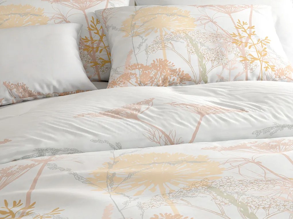 Lenjerie de pat din bumbac Renforce CARAWAY crem Dimensiunile lenjeriei: 70 x 90 cm | 140 x 200 cm