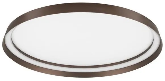 Plafoniera LED design modern circular ORMI coffee D-60cm