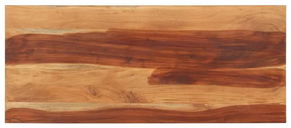 285983 vidaXL Blat de masă, 60x140 cm, lemn masiv sheesham, 15-16 mm