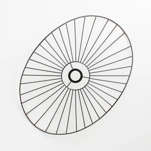 Brilagi - Lampă suspendată LED pe cablu CERIA WIRE 1xE27/40W/230V 40x56 cm negru