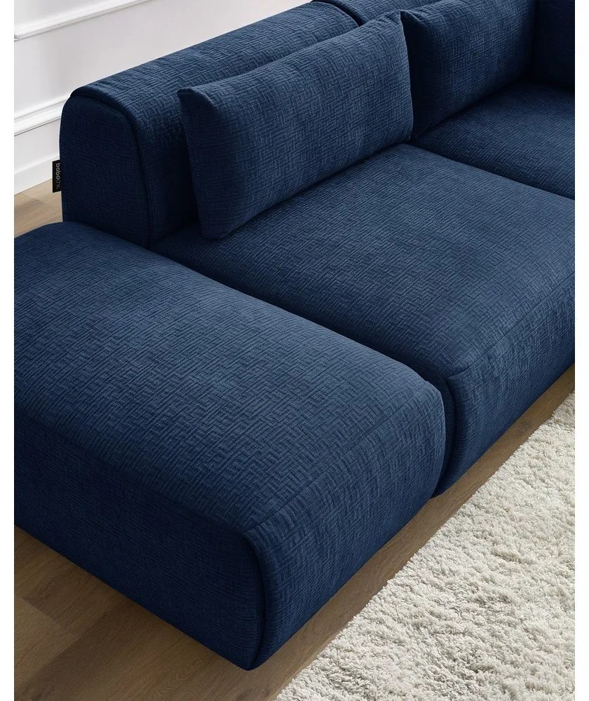 Colțar albastru închis (cu colțar variabil) Jeanne – Bobochic Paris