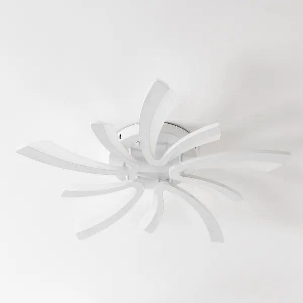 Lustră LED dimabilă aplicată Brilagi TWIST LED/55W/230V 3000-6500K alb + telecomandă