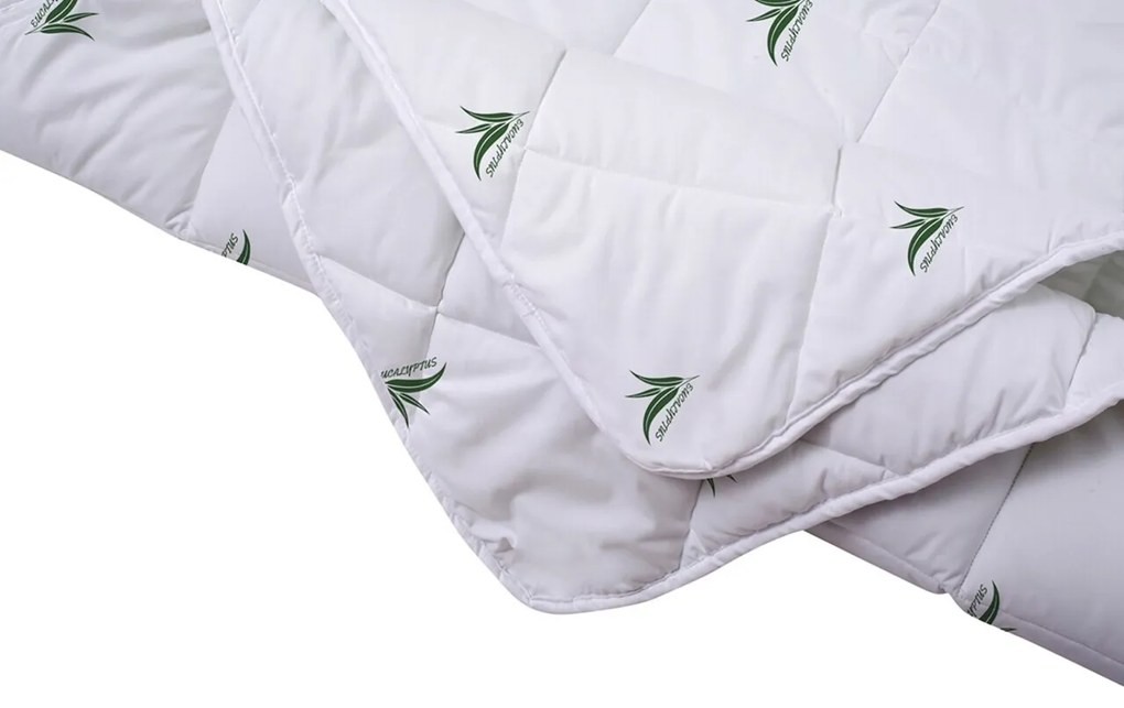 Pilota de Iarna Eucalyptus Sense, Microfibra Matlasata, 180x200 cm, 350g/mp