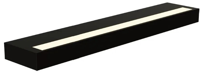 Aplica LED iluminat ambiental CONIL 52cm neagra