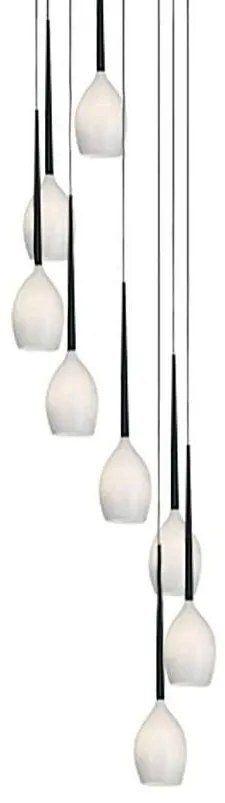 Lustra moderna Izza 8 white