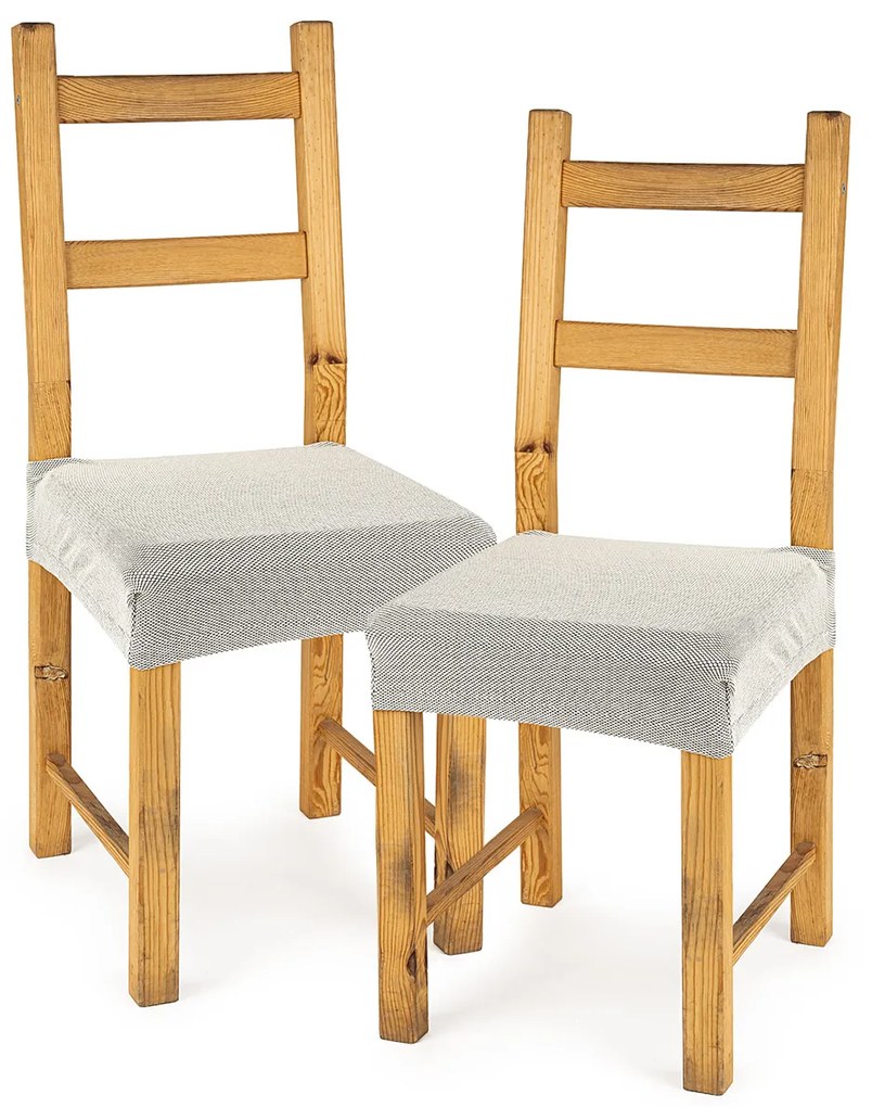 Husă elastică scaun 4Home Comfort cream, 40 - 50 cm, set 2 buc
