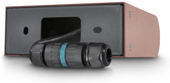 Brilagi - Aplica de perete pentru exterior CROTONE LED/7W/230V, maro, IP54