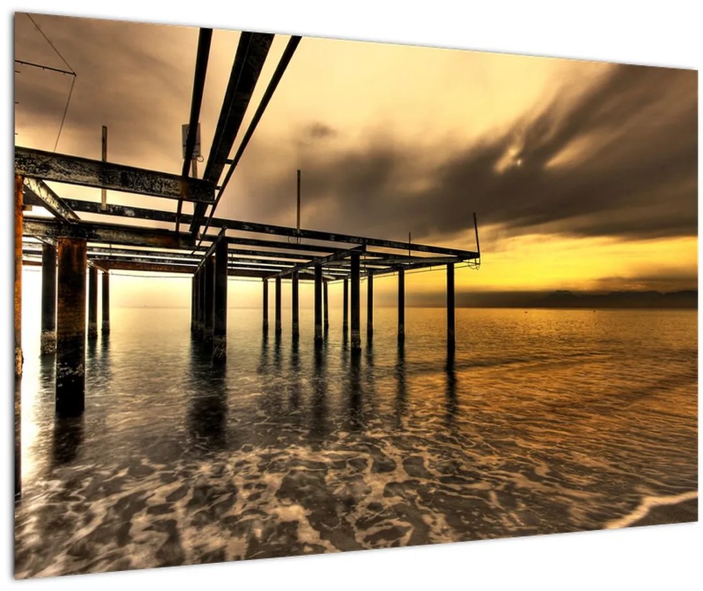 Tablou - Arhitectura la mal (90x60 cm)