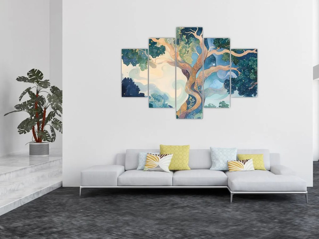 Tablou – Arbore cosmic (150x105 cm)