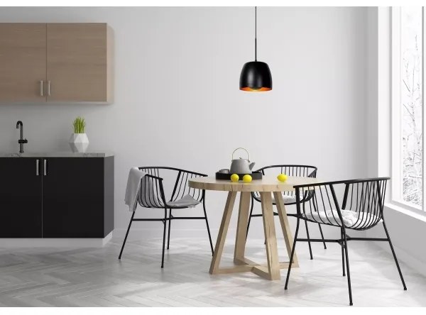 Lustră pe cablu NOLAN 1xE27/60W/230V neagră Lucide 30488/01/30