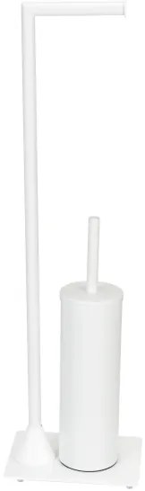 WENKO 26072100 - Perie WC HELLA, 15 x 69 cm, albă