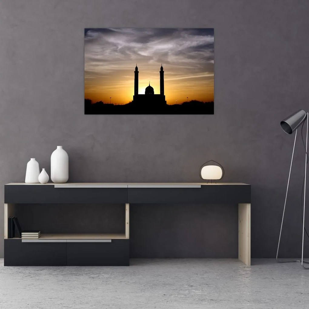 Tablou cu obiect istoric (90x60 cm)