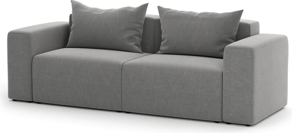 Canapea lemn masiv Loft, 250 × 101 × 83 cm