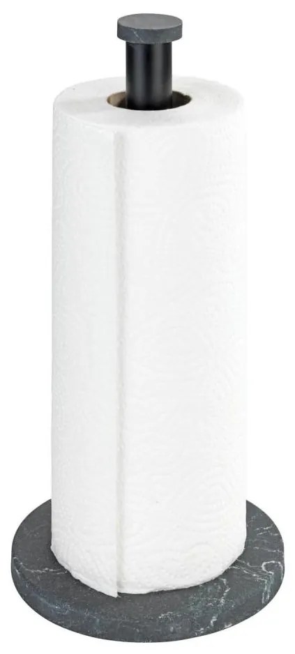 WENKO 53212100 - Suport pentru prosoape 15x32 cm negru