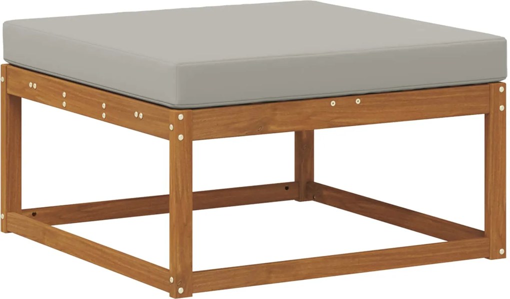 vidaXL Taburet pentru exterior Lemn Solid de Acacia natural