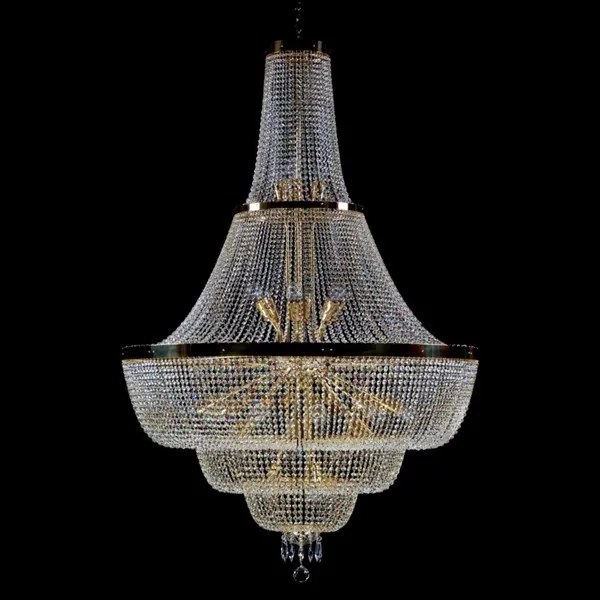 Lustra imperial Cristal Bohemia Exclusive diametru 110cm Gemma 1100 CE