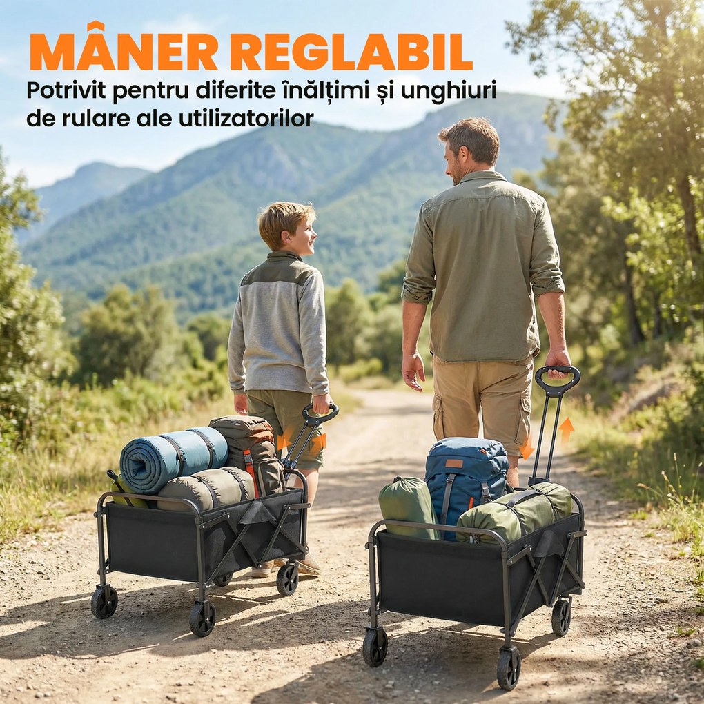 Outsunny bicicletă căruț pentru transport | Aosom Romania